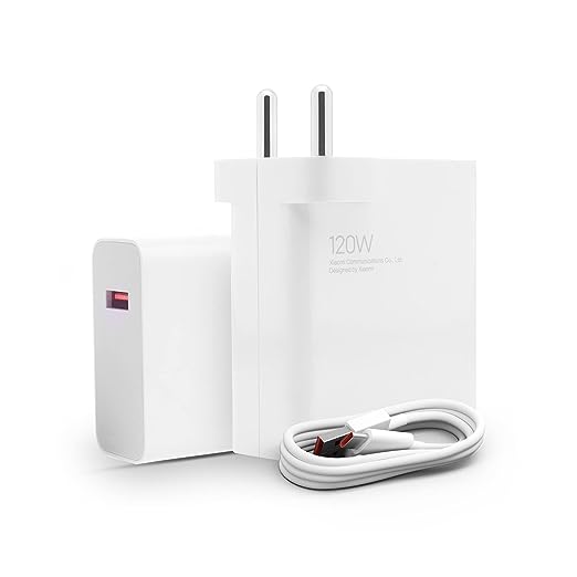 Mi Xiaomi 120W HyperCharge Adapter Combo|Laptops, Tablets & Mobile Charger|(Adapter + USB to Superfast 6A Type C Cable)|Compatible with Redmi Note 12 Series, Mi 11 Hyper Charge, Mi 11T & Mi 12pro Mi Xiaomi 120W HyperCharge Adapter Combo|Laptops, Tablets & Mobile Charger|(Adapter + USB to Superfast 6A Type C Cable)|Compatible with Redmi Note 12 Series, Mi 11 Hyper Charge, Mi 11T & Mi 12pro